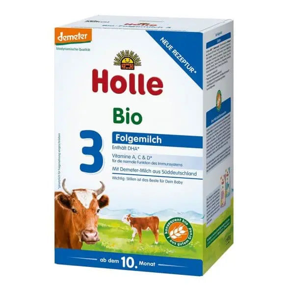 Holle Organic Follow-On Milk 3 from the 10th month (600g/21.2 oz) Formula Vita
