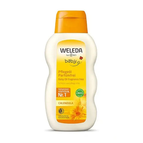 Weleda Baby Calendula Oil (4x200 ml/4x6.8 oz) Formula Vita