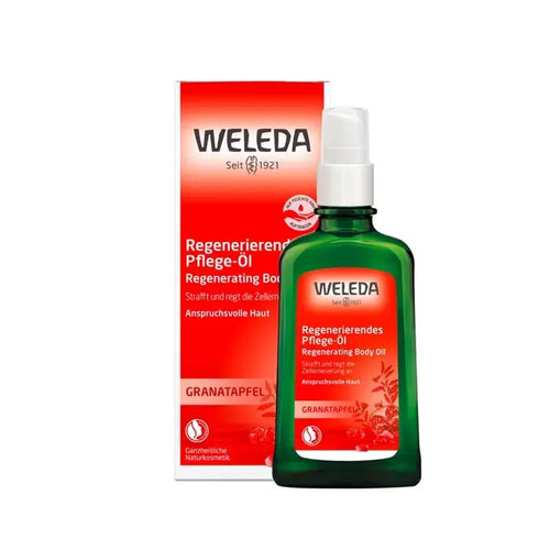 Weleda Pomegranate Regenerating Body Oil (3x 100 ml /3x 3.4 oz) Formula Vita