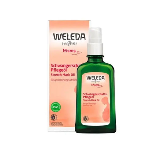 Weleda Stretch Mark Massage Oil  (4x 100 ml / 4x 3.4 oz) Formula Vita