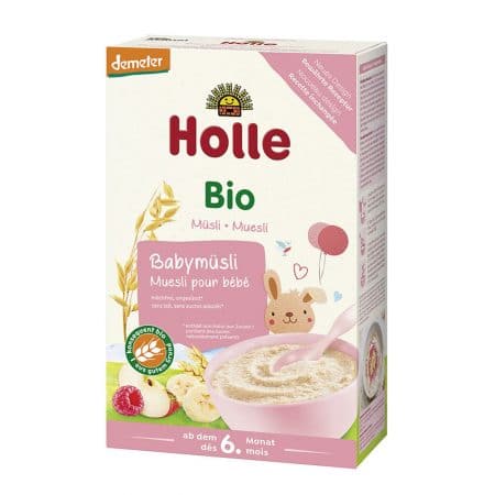Holle Organic Whole Grain Baby Cereal (Muesli) from the 6th month, 4 Pack (4x250g/4x8.8 oz) Formula Vita