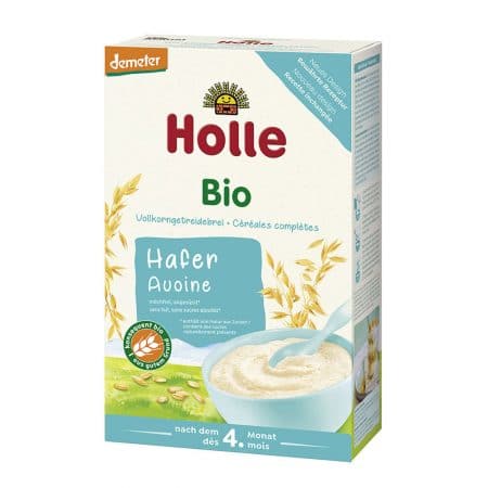Holle Organic Porridge Oats from the 5th month, 4 Pack (4x250g/4x8.8 oz) Formula Vita