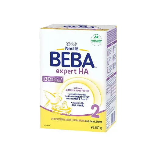 BEBA Expert HA 2 Follow on Milk, 6+ Months (550g/19.4 oz) Formula Vita