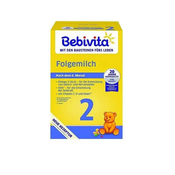 Bebivita 2 follow-on milk after 6 months (500g/17.6 oz) Formula Vita