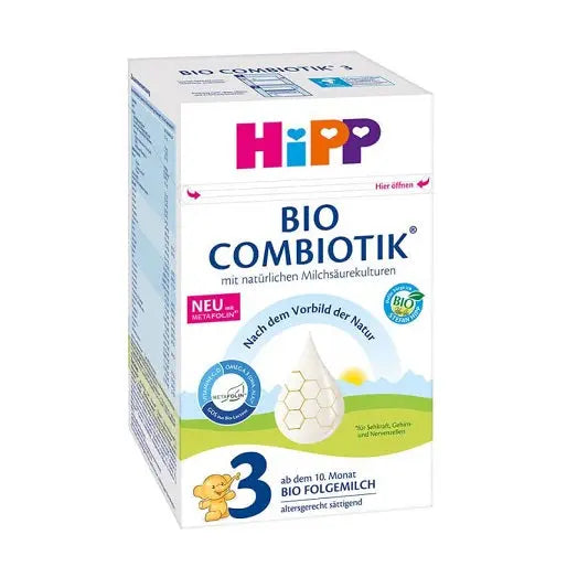 HiPP Organic Follow-On Milk Combiotik 3 from the 10th month (600g/21.2 oz) Formula Vita