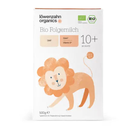 Loewenzahn Organic Follow-on Milk 10+ months (500g/17.6 oz) Formula Vita